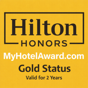 Hilton Honors Gold Status (valid for 2 Years)