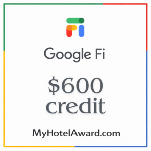 Get $600 Google Fi Credit Towards Your Bill
