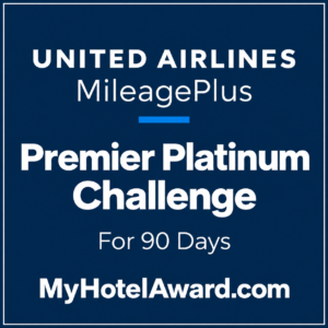 United Airlines MileagePlus Premier Platinum Challenge